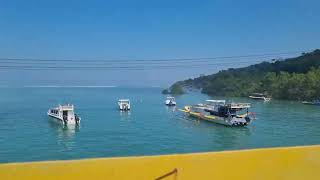 The Yellow Bridge from Nusa Lembongan to Nusa Ceningan 2nd August 2023