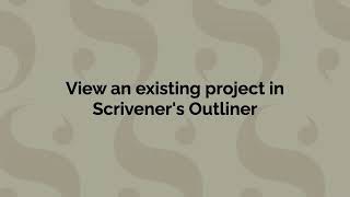Plan, Track, and Restructure Your Story | How to Use the Outliner in Scrivener