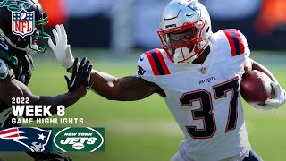 New England Patriots vs. New York Jets | 2022 Week 8 Game Highlights