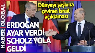 Almanya'da Manşetler Erdoğan! Scholz'dan Dünyayı Şaşırtan İsrail ve Putin Açıklaması Geldi