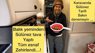 Gurmeyim dedi esnaf hastanelik oldu / Sülünez  çakı sapı yemeği #keşfet #yemek #vlog #karavan #balık