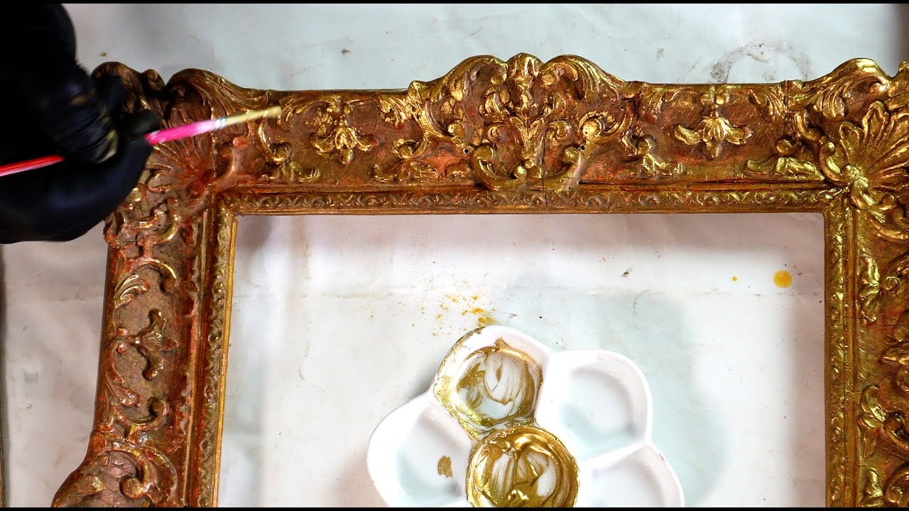 The Art Of Saving Art Reviving Vintage Frames Youtube