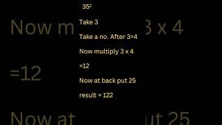#Square Numbers Magic ✨ #Learn the secret pattern of 5 series squares 🔢