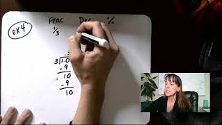 Saxon 87, lesson 048, Fraction Decimal Percent Equivalents