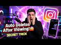 Instagram Hidden Feature - Auto Deleting Photos That Nobody Can Screenshot
