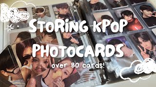 storing 80+ kpop photocards #8 ✿ zb1, nct, baekhyun, twice { nayeon, & tzuyu }