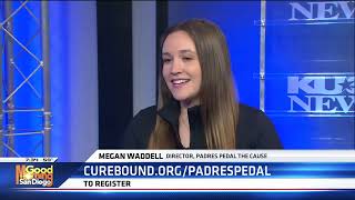 KUSI Previews Padres Pedal the cause