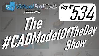 #CADModelOfTheDay 534 - 3D MODELING LIVE - Come Hang Out!