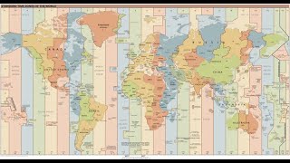 WORLD TIME ZONES AND HOW TO SELECT DESTINATION TIME ZONE