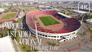 4K Walking Tour - National Stadium Sports Park 🇨🇱, Santiago de Chile