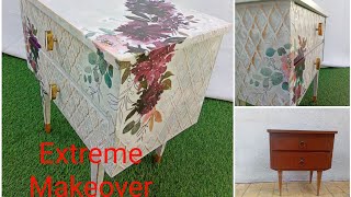 Como Hacer  #TEXTURAS3D #relieves en cualquier #muebles #CanalDecasa . #extrememakeoverfurniture