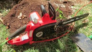 HomeLite Electric Chainsaw - 14 inch 9 amp Motor