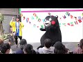 くまモン 親衛隊に守られて登場＠熊本国際交流祭典 in 健軍商店街20191102