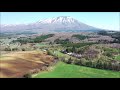 2019ドローン空撮　岩手県滝沢市　岩手山が見える風景