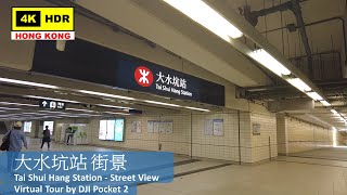【HK 4K】大水坑站 街景 | Tai Shui Hang Station - Street View | DJI Pocket 2 | 2022.03.10