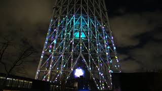 2018 Tokyo SkyTree Christmas Projection Mapping