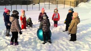 eTwinning project ,,Winter outdoor games" (Lithuania ball and snow)