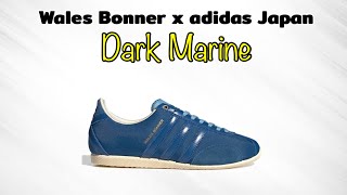 Wales Bonner x adidas Japan DARK MARINE