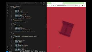 Stunning 3D Cube Transition with Pure CSS | No JavaScript Required! | ZS