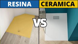 Piatto Doccia: meglio Resina o Ceramica? | Pro/Contro dei 2 Materiali