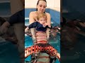 Mommy Mermaid Teaches Baby #shorts