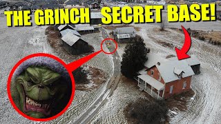 DRONE FINDS THE GRINCH'S SECRET HEADQUARTERS!! (HE'S STEALING PRESENTS AND HIDING THEM HERE!)