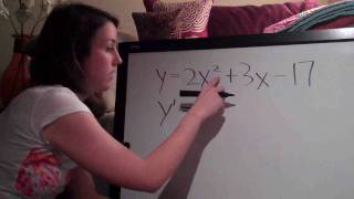 Basic Derivatives Example 1 (KristaKingMath)