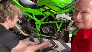 Kawasaki Ninja 125 Clutch Replacement - the rebuild