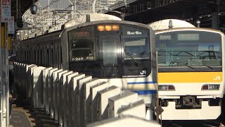 2021/01/14 総武快速線 E217系 Y-139+Y-39編成 新小岩駅 | JR East Sobu Rapid Line: E217 Series Y-139+Y-39 Set