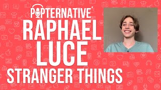 Raphael Luce talks about playing Young Henry Creel in Stranger Things Season 4 on Netflix!