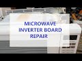 Panasonic Microwave Inverter Board Repair - Blow Fuse (replacing Igbt)
