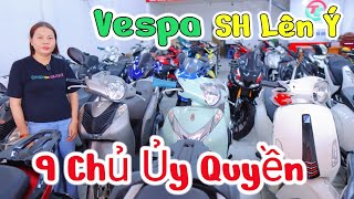 Nhiều SH Việt Nam Lên Ý, Vespa, Future X, PS, Dylan Xe Số Đi Làm 9 Chủ Ủy Quyền Tại Thành Công