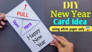 happy new year card 2023 😍| diy new year Origami card Idea 🎉| how to make new year greeting card