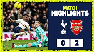 Arsenal win FEISTY North London Derby | HIGHLIGHTS | Spurs 0-2 Arsenal