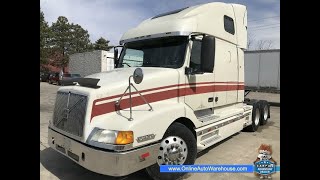 2003 *Volvo VNL 660* *SEMI TRUCK* VE D12 465hp DIESEL 10 SPEED EATON DUBLE BED DOT READY (Akron,...