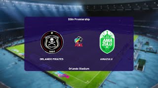 ⚽ Orlando Pirates vs AmaZulu ⚽ | DStv Premiership (27/05/2021) | PES 2021