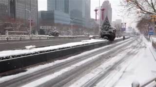 Ghost city: Follow our commute through empty Beijing