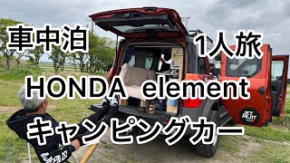 車中泊仕様 HONDA element マイクロキャンパー