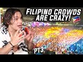 In the Philippines, the crowd sings FOR YOU! Latinos react to INSANE Filipino LIVE CROWDS