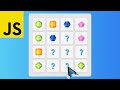 🧠How to Create an Amazing Memory Card Game | CSS & JavaScript🚀