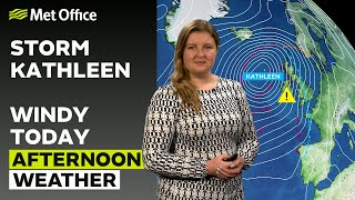 06/04/24 – Very strong winds – Afternoon Weather Forecast UK – Met Office Weather
