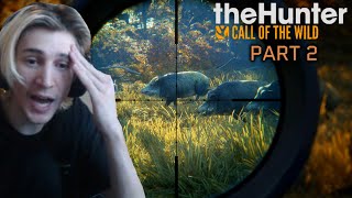 xQc Plays theHunter: Call of the Wild - Part 2 (with chat)