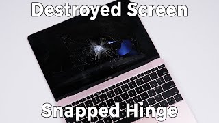 Cheating Uni Student Smashed Her MacBook - I Fix It - $100 MacBook Restoration