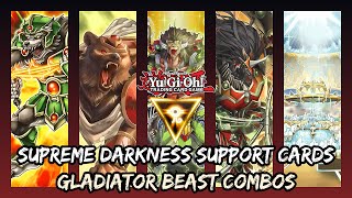 Yu-Gi-Oh! [EDOPro] Gladiator Beast Supreme Darkness Support Combos