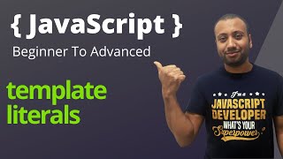 javascript bangla tutorial 17 : template string
