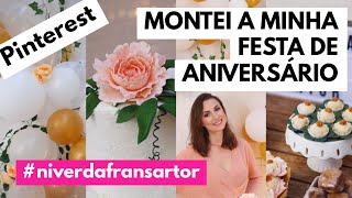 MINHA FESTA DE ANIVERSÁRIO | VLOG | #niverdafransartor