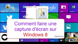 Comment faire une capture d’écran sur Windows 8
