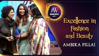 Ambika Pillai at JFW Achievers Awards 2017 | Fashion is my Passion | Excellence in Fashion | JFW