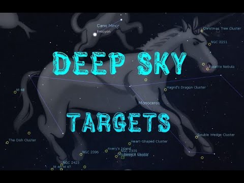 Deep Sky Targets ( Monoceros Constellation ) - YouTube