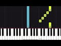 bach minuet in c major easy piano tutorial